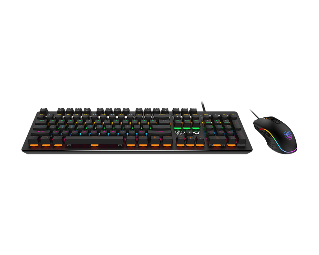 COMBO PACK MSI FORGE GK300 GAMING KEYBOARD & MOUSE