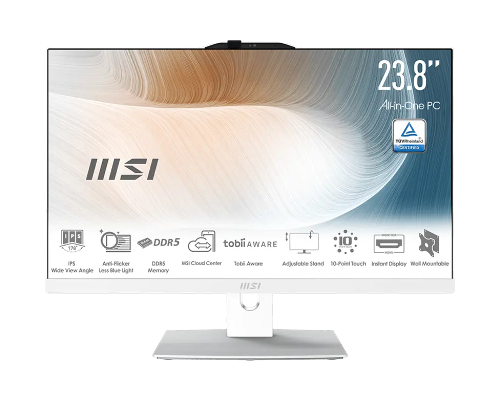 24" MSI Modern AIO Touch Model AM242P 1M-1255AU