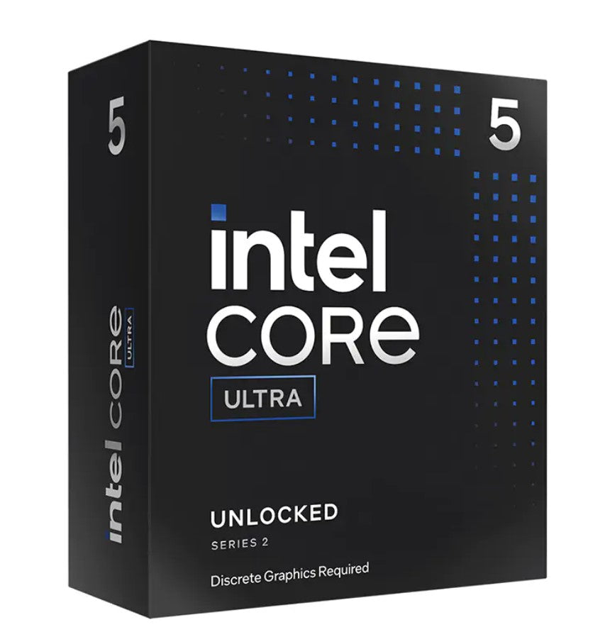 Intel Core Ultra 5 Processor 245KF LGA1851 (24M Cache, Up to 5.20 GHz)(15th Gen) Please note: No CPU Cooler Included