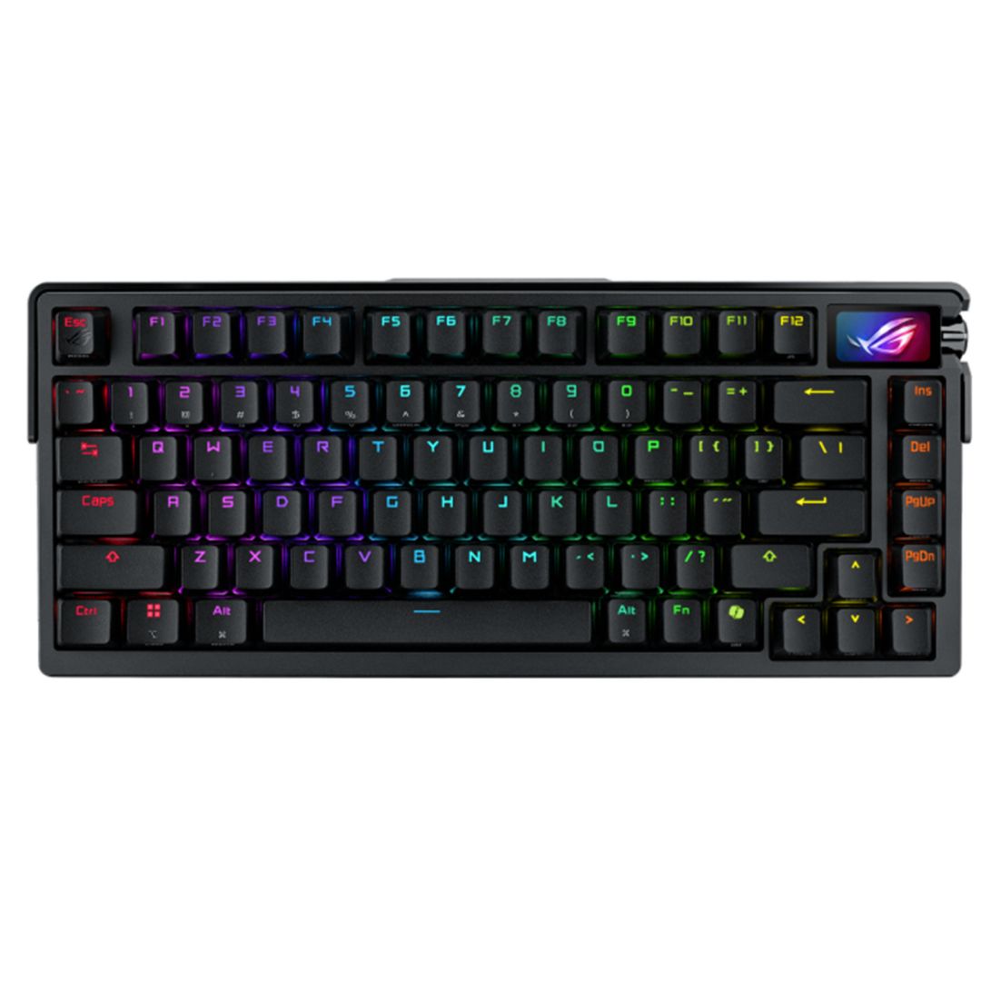 ASUS ROG Azoth Extreme Storm SWITCH, ROG NX Mechanical, Full-Color OLED Touchscreen