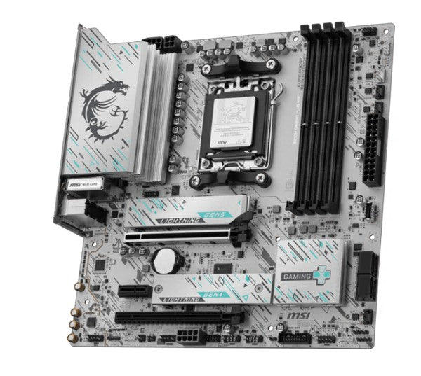 MSI B850M GAMING PLUS WIFI, AMD AM5, 4 x DDR5 up to 256 GB, 1 x HDMI, 2 x PCI Express x16, 2 x M.2, 4x USB 2.0, Wi-Fi 7