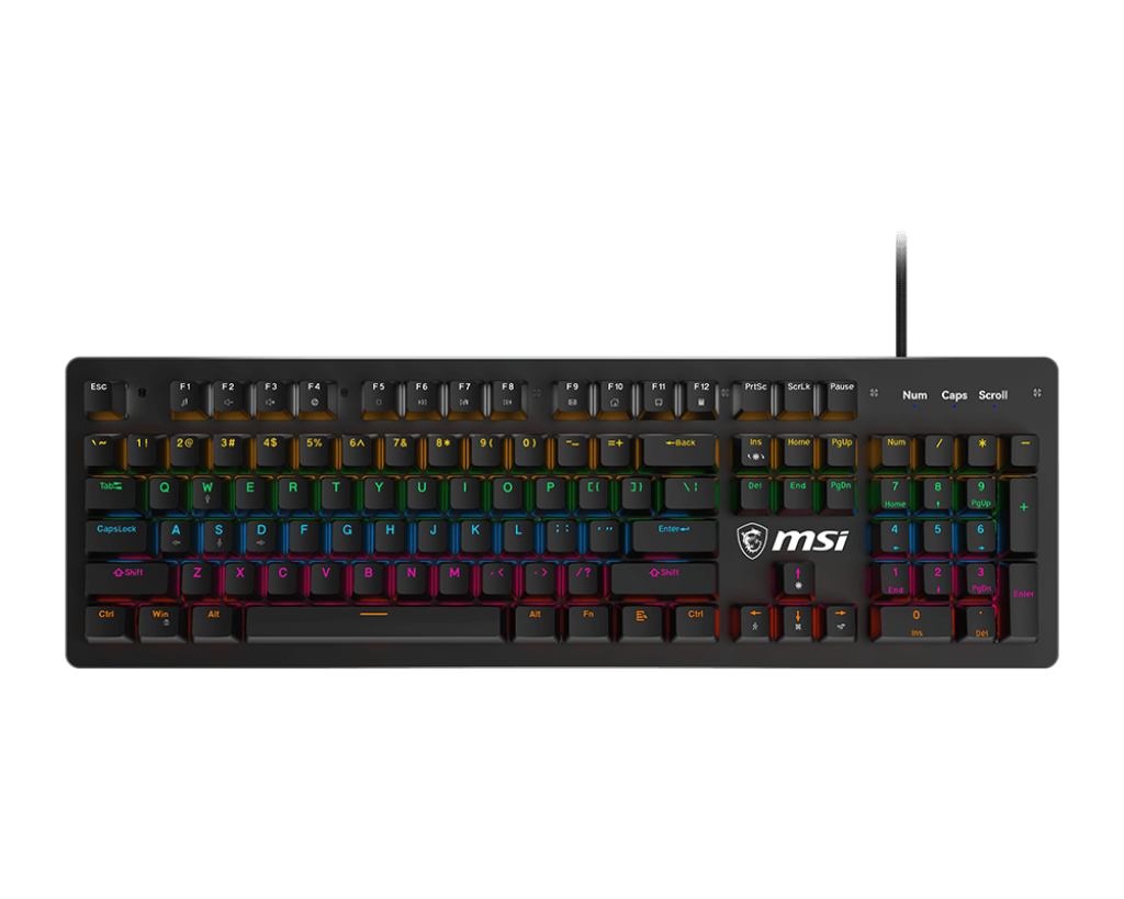 MSI FORGE GK300 MECHANICAL GAMING KEYBOARD